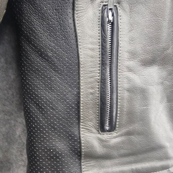 JAMIN LEATHER WOMANS MOTORCYCLE JACKET - Picture 3 of 12